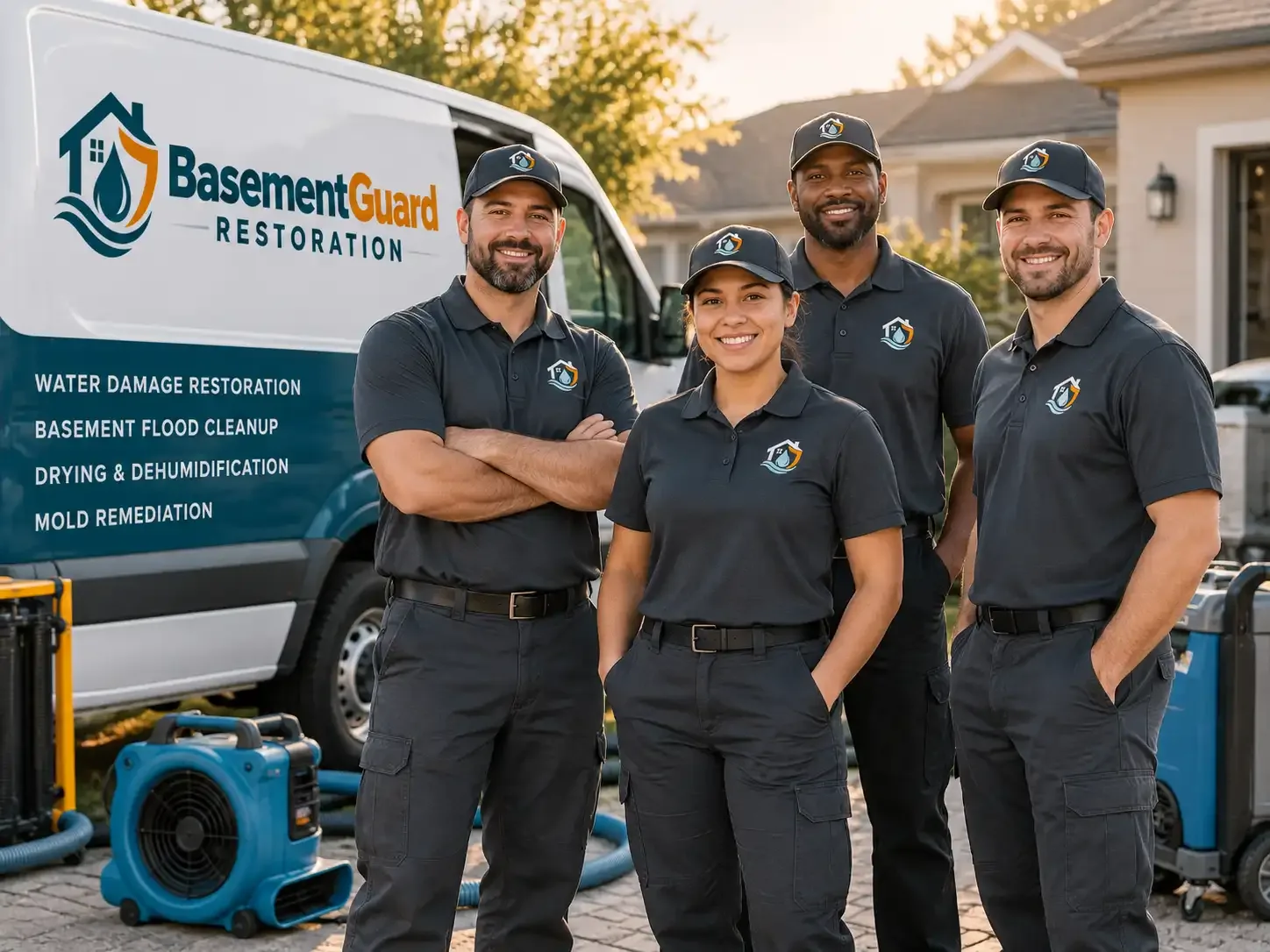 Basement Water Damage Restoration company in Walnut, IA